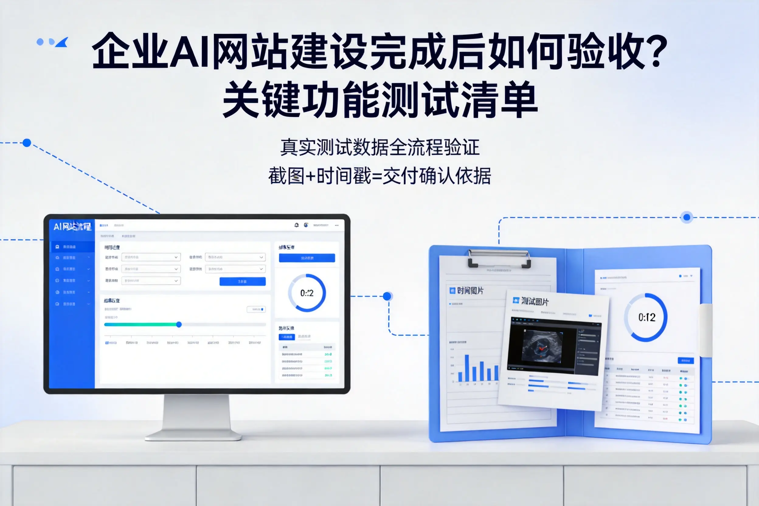 固原企业AI网站建设完成后如何验收？关键功能测试清单