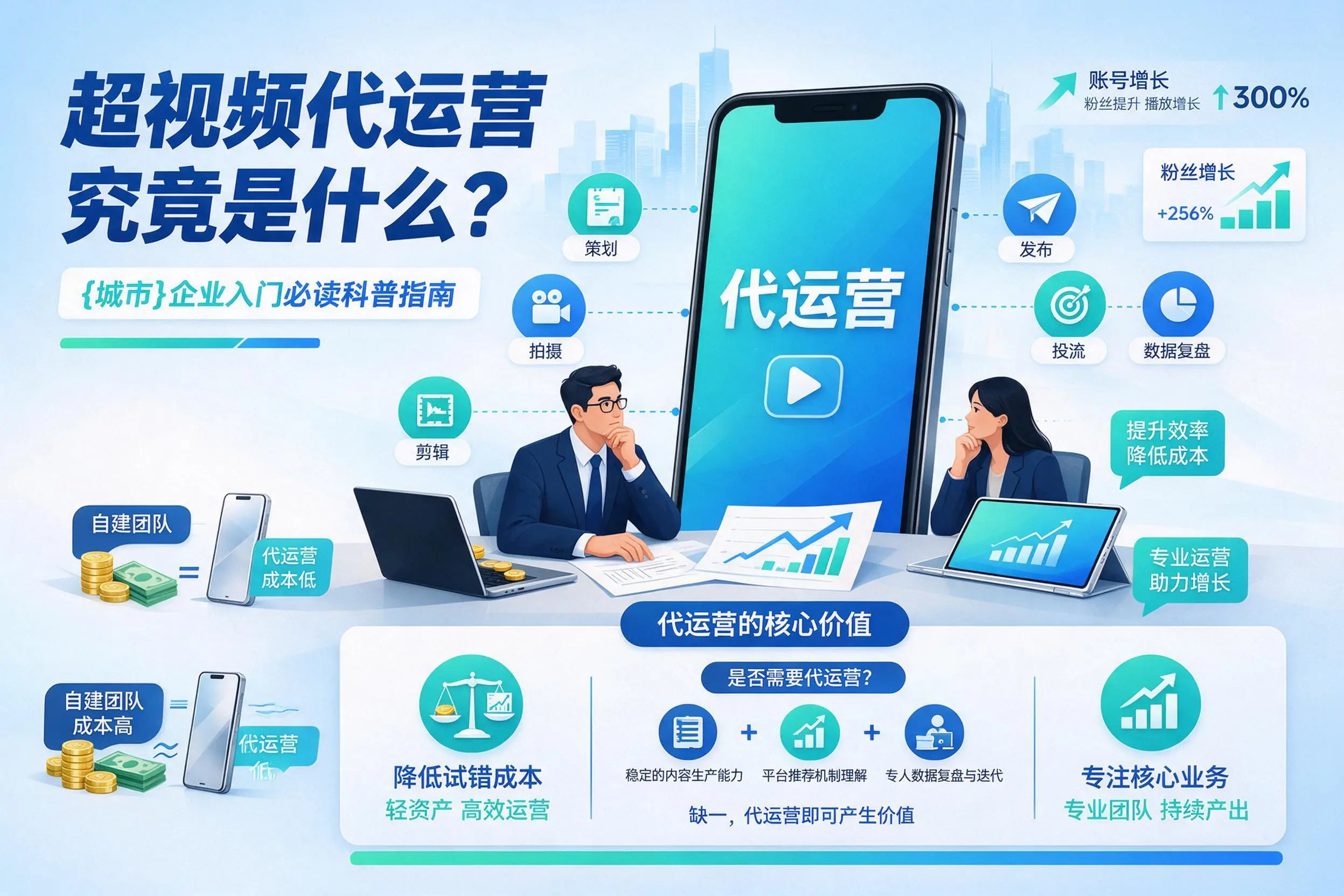 短视频代运营究竟是什么？固原企业入门必读科普指南