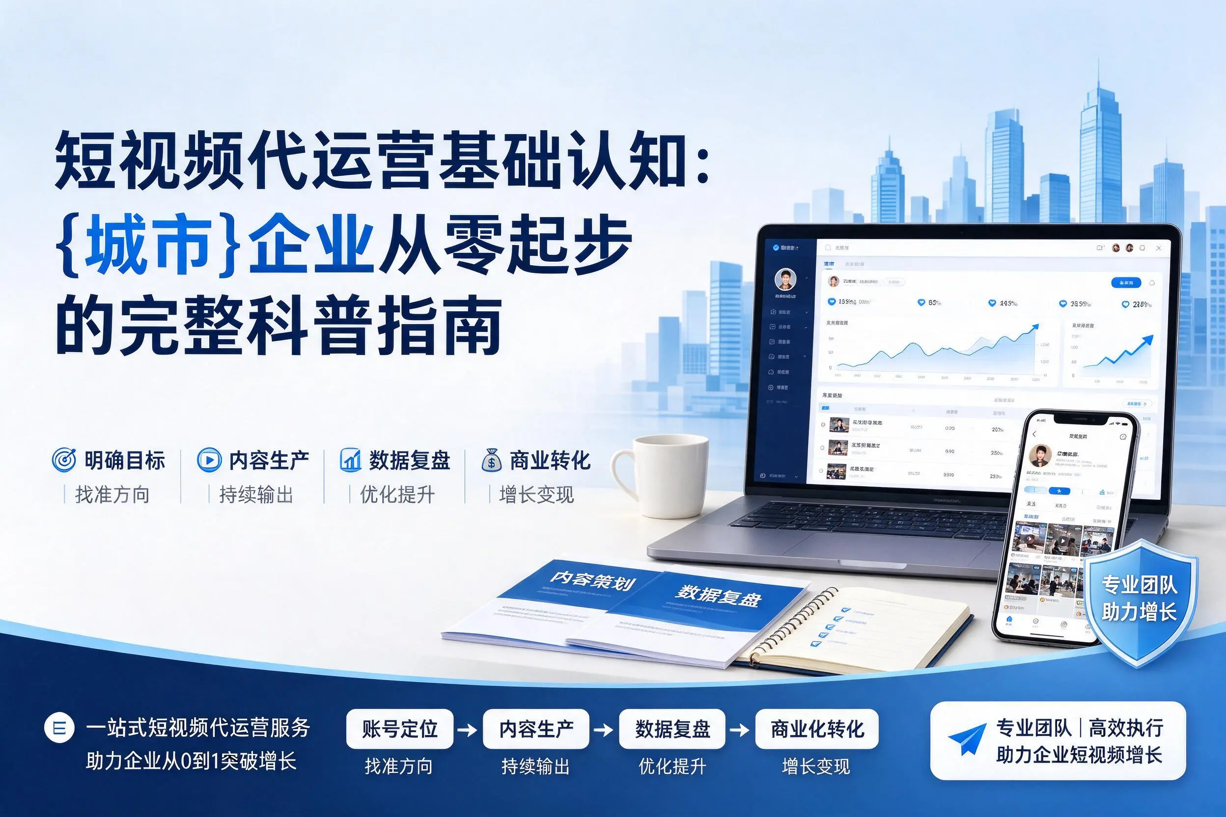 短视频代运营基础认知:固原企业从零起步的完整科普指南